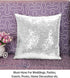 ShinyBeauty Sequin Pillow Case 24x24-Inch Silver Sequins Decorative Throw Pillows Covers Sequins Pillow Cover Pillows Cushion Cases Sofa Accent Pi...