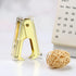 MultiBey Mini Gold Stapler with Staples, Acrylic Metal Desk Stapler with 26/6 Staples, 18 Sheets Capacity, Small Stapler for Women, Girls, Teenage...