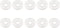 Replacement Float Valve Gaskets for Pressure Cookers XL, YBD60-100, PPC780, PPC770, PPC790, Pressure Cooker Float Sealing Rings- 10 Pack...
