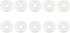 Replacement Float Valve Gaskets for Pressure Cookers XL, YBD60-100, PPC780, PPC770, PPC790, Pressure Cooker Float Sealing Rings- 10 Pack...