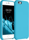 kwmobile Case Compatible with Apple iPhone 6 / 6S Case - TPU Silicone Phone Cover with Soft Finish - Ocean Blue...