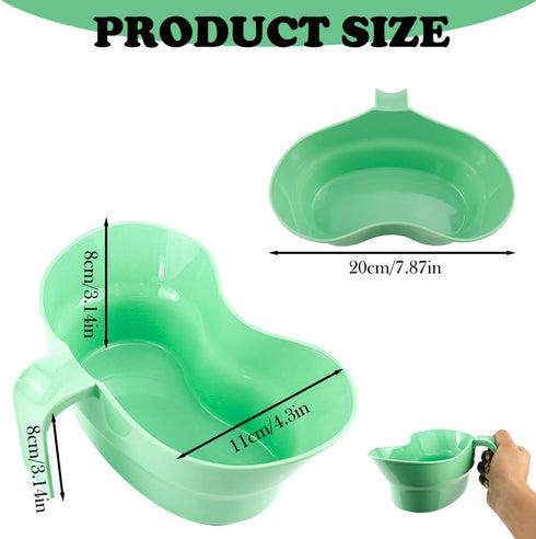 Bedside Mouthwash Cup, Patient Mouthwash Cup, Dental Emesis Plastic Trays for Elderly...