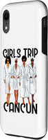 iPhone XR Girls Trip 2024 Cancun For Black Melanin Women Spa Relax Case...