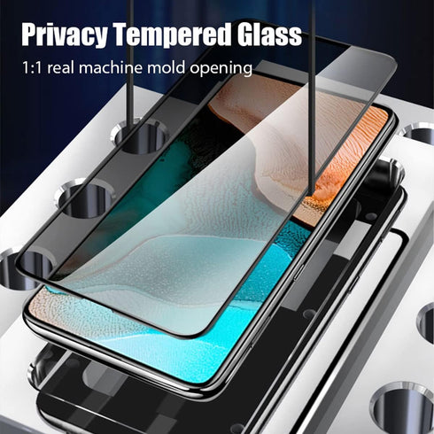 ?2 Pack Tempered Glass Privacy Screen Protector Compatible with OnePlus 9 Pro (6.7"), ?High Sensitivity??Anti-Scratch??Bubble Free??Easy Installat...