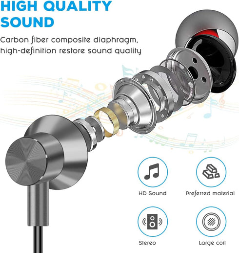 Earphones Wired in Ear Headphones Earbuds for iPhone 14/14 Pro Max /13/13 Pro Max/ 12/12 Mini 11 Pro/11 Pro Max Headphones...