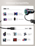 3.4A Car Phone Charger, FLYLEAD Dual USB Car Charger Adapter with 5FT Type C Coil Charging Cable, Cigarette Lighter USB C Fast Charge for iPhone 1...