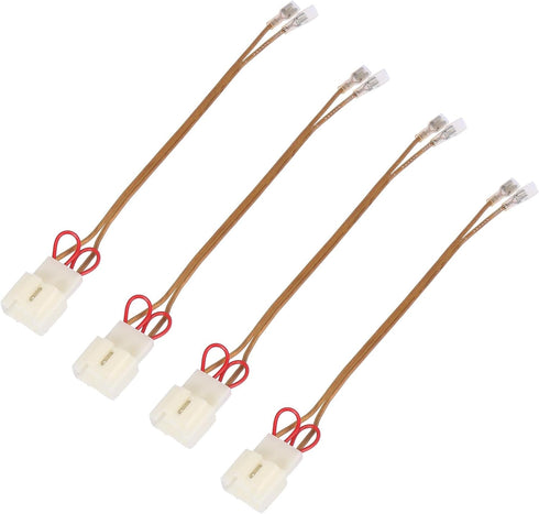 X AUTOHAUX 4pcs Car Speaker Connector Wire Harness Adapter Connector for Mazda for Ford for Lincoln...