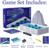 Magnetic Chess Game with Magnet Game Stones, Sponge and String Method Included with Storage Bag, Multiplayer Games, Strategy Games, Portable Trave...
