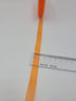 Orange Sheer Organza Ribbon 3/8" Silky Soft Fabric Ribbons Chiffon Packing Ribbon Shimmer Organza Sheer Ribbon for Gift Wrapping Decorating Valent...