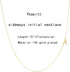 Sideways Initial Necklaces for Women, 14k Gold Plated Initial Necklace Dainty Gold Letter Necklace Simple Gold Choker Necklaces Cute Name Necklace...