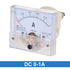 uxcell Analog Current Panel Meter DC 0-1A 85C1 Ammeter 64x60x56mm for Circuit Testing Charging Battery Ampere Tester Gauge Pack of 1...