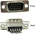 CompuCablePlusUSA.com Best High Density DB15 Male Solder Cup Connector Complete DIY Kit Includes High Density Solder Cup Connector, Metal Hood, Gr...