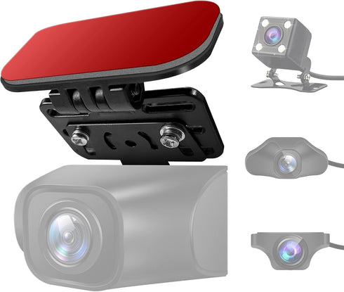 Rear Camera Holder Rear Window Bracket for Most Rear Camera Dash Cam AZDOME PG02S PG17 PG18S PG19X M550 M01 Pro Car Rear Cam for REDTIGER F7N, CHO...