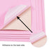 BENECREAT 20PCS PearlPink Velvet Fabric Sticky Back Adhesive Back Sheets, A4 (8.3"x11.8") Self-Adhesive Durable Multi-Purpose Fabric for Halloween...