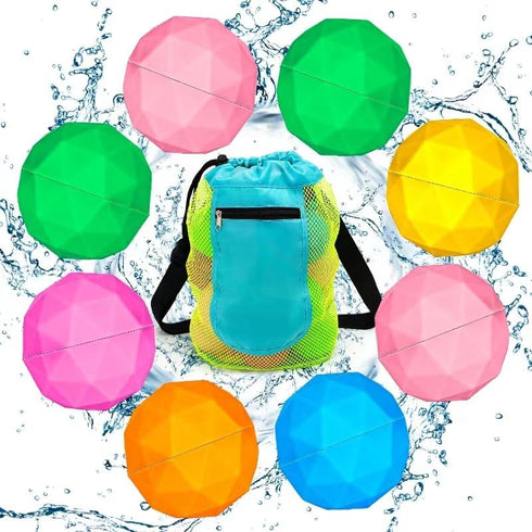 Reusable Water Balloons, Summer Toy Water Toy for Boys and Girls, Pool Beach Toys for Kids, Outdoor Activities Water Games Toys Water Splash Ball ...