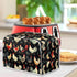 2 Slice Toaster Cover Farm Chicken Rooster Toaster Machine Case, Dust and Fingerprint Protection with Hang Loop Easy to Store (14x14")2PCS...