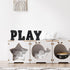 7.87" Metal Letters for Wall Decor, Black Standing 3D Letters, Decorative Farmhouse Hanging Alphabet Signs for Home Bedroom Office Wedding Party (...