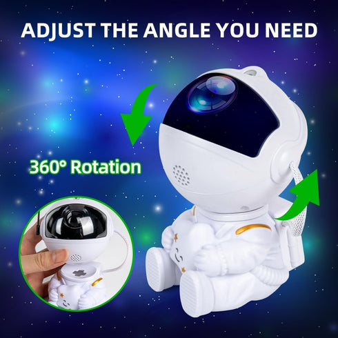 Astronaut Galaxy Projector Star Projector Galaxy Night Light Space Buddy Projector with Nebula and Remote Control for Bedroom Best Gifts for Child...