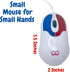 AbleNet Kids Mouse - Tiny Mouse Designed for Children - Colorful USB Ergonomic Kids Computer and Laptop Mouse - Compatible with Windows and Mac...