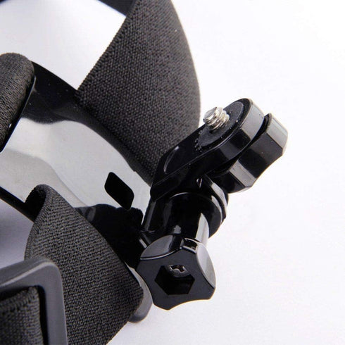Multi-Function Adjustable Belt Cellphone Selfie Head Mount Strap for Sony Action Cam/Gopro Hero/Cell Phone/iPhone 16 15 14 13 12 11 Pro Max XR XS ...