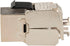 Monoprice Cat6A RJ-45 Keystone - Slim Type, 180-Degree, Shielded, Die Cast, Black - Entegrade Series...