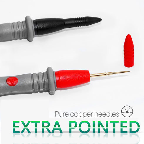 2 Pack 1000V 20A multimeter leads, multimeter leads & Test Lead Kit...