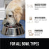 Gorilla Grip 100% Waterproof Raised Edge BPA Free Silicone Pet Feeding Mat, Dog Cat Food Mats Contain Spills Protects Floors, Placemats for Cats a...