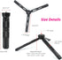 Adjustable Aluminum Mini Tripod, Desktop Tabletop Tripod Stand for DSLR Cameras, Zhiyun Weebill/Smooth/Crane, DJI Ronin S/SC/RSC/RS,Osmo Mobile,St...