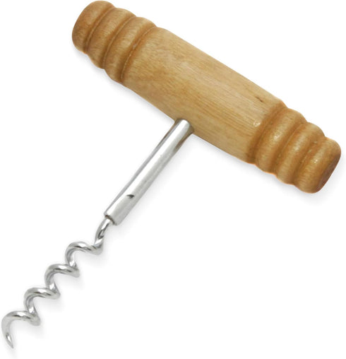 Chef Craft Select Corkscrew with Wooden Handle, 4 inch, Natural...