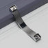 6-Pack 5" Hole Cente Modern Minimalist Cabinet Door Handle Silver Frosted Handle Crystal Diamond Handle Small Furniture Hardware Handle (6,Screwho...