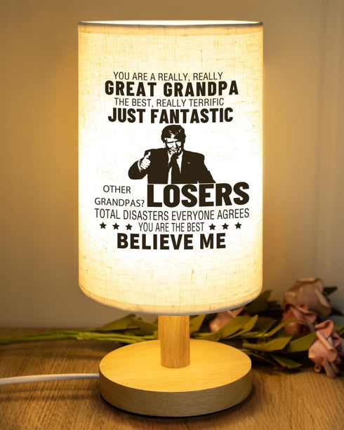 Grandpa Gifts, Birthday Gifts for Grandpa, Unique Gifts for Grandpa, Eye Caring Table Lamp for Grandpa from Grandchildren...