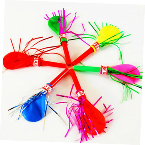 Toyvian Metallic Balloons 100 Pcs Kids Playset Kidcraft Playset Kids Blowouts Musical Blow Outs Party Whistles Noisemaker Balloon Metal Child Gene...