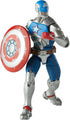 Marvel Hasbro Legends Series 6-inch Collectible Civil Warrior Action Figure Toy for Age 4 and Up with Shield Accessory , White...
