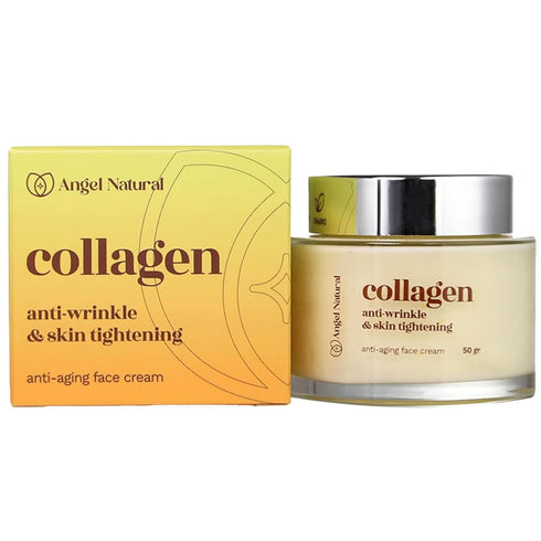 Collagen Face Cream, Anti Wrinkles and Skin Tightening, Anti-Aging with Collagen Boost, Firming Moisturizer, Vitamin E, Vitamin B5, Korean Skincar...