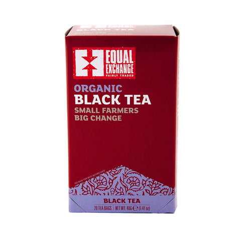 Equal Exchange Organic Black Tea, 20-Count...
