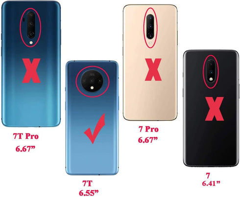ubrokeifixit for OnePlus 7T Housing Rear Glass Back Door Cover Replacement/Adhesive for OnePlus 7T HD1900 HD1901 Dual SIM 6.55"(NOT for 7T Pro 6.6...