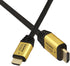 3ft (0.9M) High Speed HDMI Cable with Ethernet (3 Feet/0.9 Meters) Supports 4Kx2K 60HZ, 10 Gbps - 30 AWG - 3D/ARC/CEC/HDCP 2.2/CL3 - Xbox PS4 PC H...