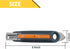 XW 4-pack Self-retracting Safety Box Cutter, Utility Knife with Quick Blade Change, Extra 10 Blades Included...