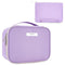 Narwey Travel Makeup Bag Large Cosmetic Bag Make up Case Organizer for Women (Light Purple)...