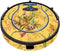 MightySkins Skin Compatible with Shark Ion Robot 750 Vacuum Minimal Coverage - Yellow Marble End | Protective, Durable, and Unique Vinyl Decal wra...