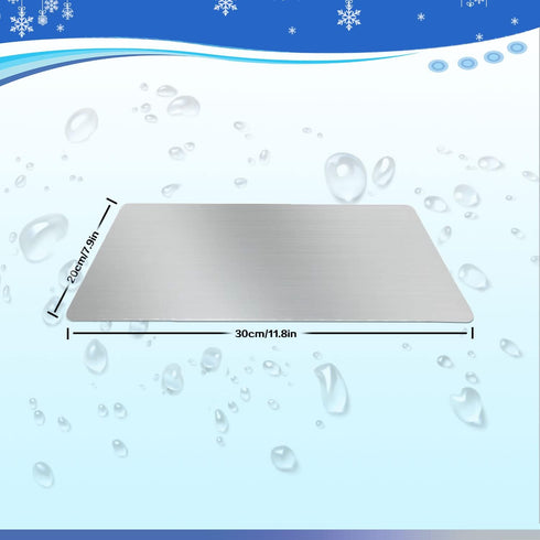 Rabbit Cooling Pad, 11.8x7.9 in Hamster Cooling Mat Pet Cool Plate for Rabbit Bunny Hamster Guinea Pig & Other Small Pets Stay Cool This Summer - ...