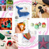 | Felt Fabric Quarter Yard | 100% Acrylic | 9" X 72" | 1.5mm Thick | Hand Crafts, for Kids Creativity (White, 9" X 72")...