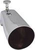 Tub Spout with Front Diverter, 1/2 inch IPS Female Front End Thread, 5-1/4 inch Overall Length, for 4 inch to 4-3/8 inch Length Galvanized Pipe Ni...
