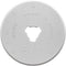 OLFA 28mm Rotary Cutter Replacement Blades, 10 Blades (RB28-10) - Tungsten Steel Blade for Quilting, Sewing, and Crafts Fits Most 28mm Rotary Cutt...
