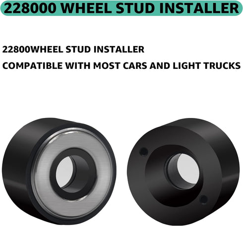 22800 Wheel Stud Installer Tire Stud Tool Wheel Studs Replacement for Most All Automotive Wheels and Light-Duty Truck Wheel Stud Installer...