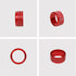 JWWY Gear Shift Shifter Switch Knob Cover Gear Selector Transmission Gearstick Gear Lever Knob Trim for Dodge 2018-2024+ 1500 RAM Special Editions...