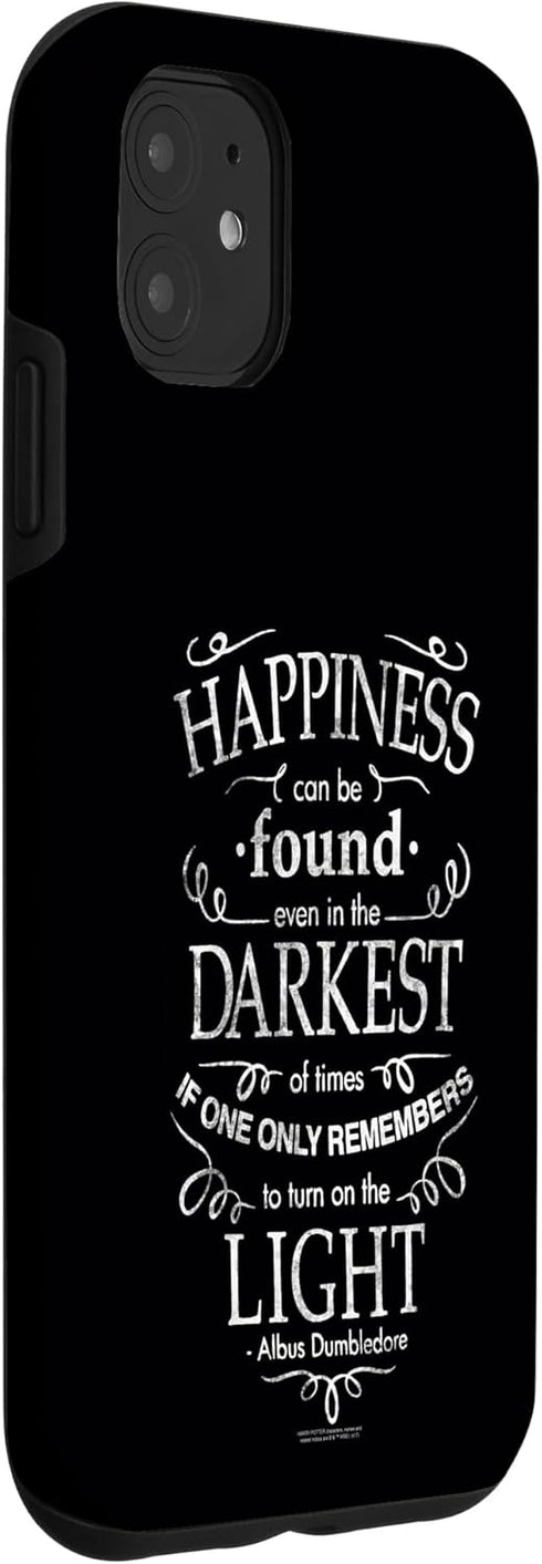 iPhone 11 Harry Potter Happiness Quote Case...