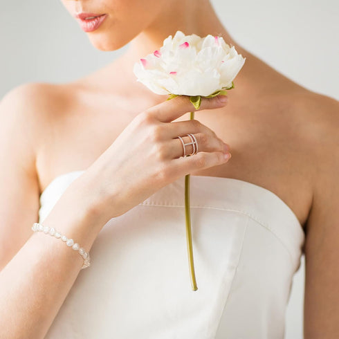 2 Strands 5-6 mm 6-7 mm Natural Freshwater Pearls Beads White Baroque Cultured Irregular Pearls Beads for Jewelry Making for Crafts Necklaces Brac...