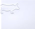 Cow Bull Shaped Paper Clips Great for Paper Clip Collectors or Office Gift - Comes in Round Tin with Lid and Gift Box (White 100 Count)...