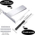 4 Pieces Picture Frame Stand Easel Back Stand Set Iron Picture Easel Stands Back Photo Easels with 20 Pieces Screws and Screwdriver for Photos Pic...